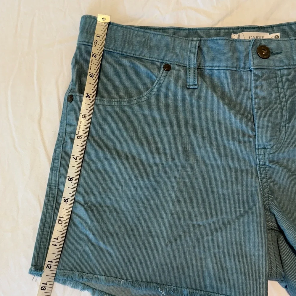 Carve Designs Shorts size 6 Corduroy green - Picture 5 of 6